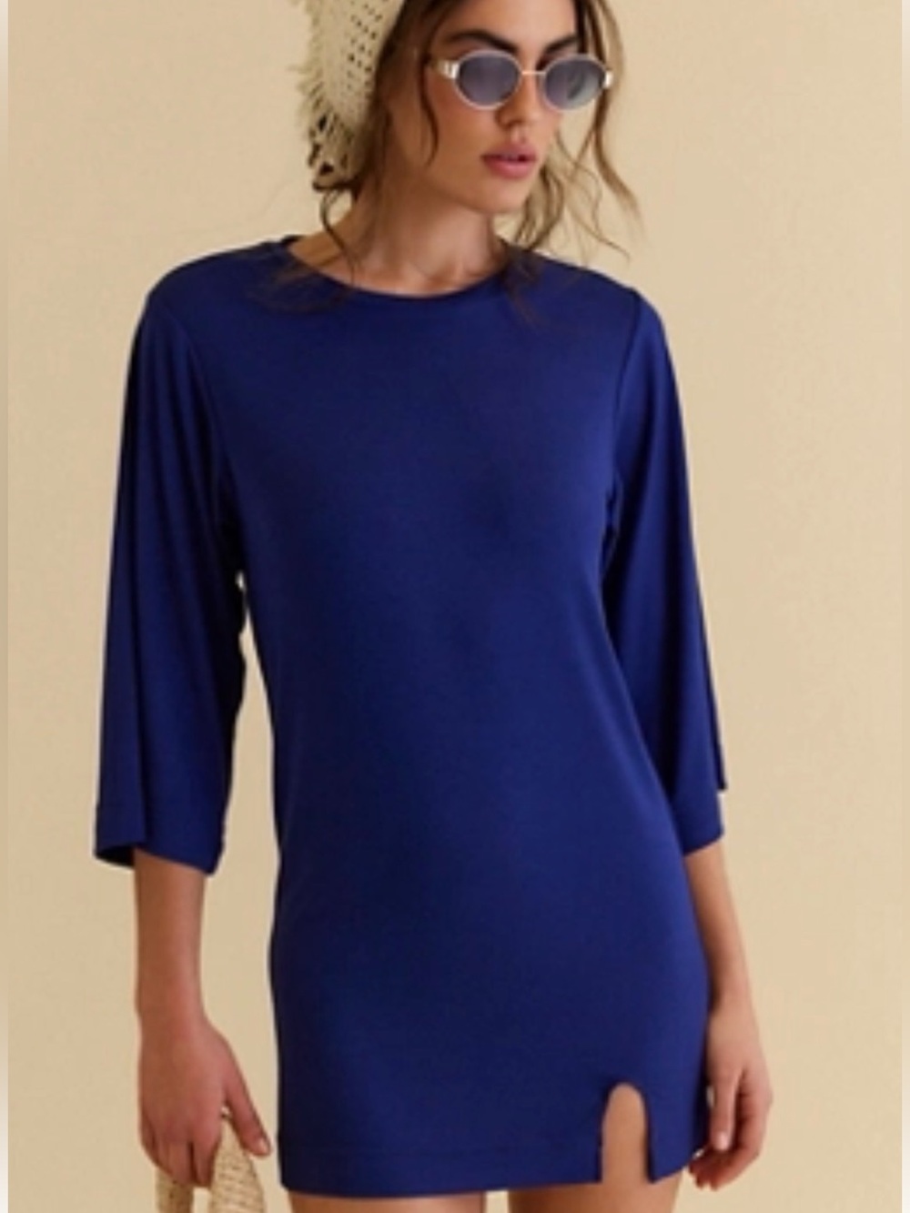 Free People Good Feels tee mini dress